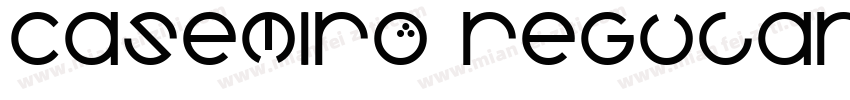 Casemiro RegularbyCo字体转换